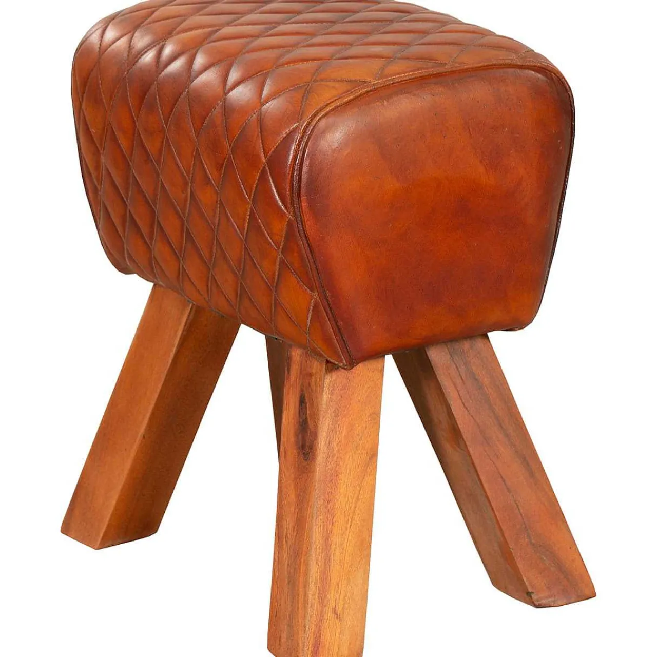 mutoni pleasure Hocker Noida Leder Braun> Hocker