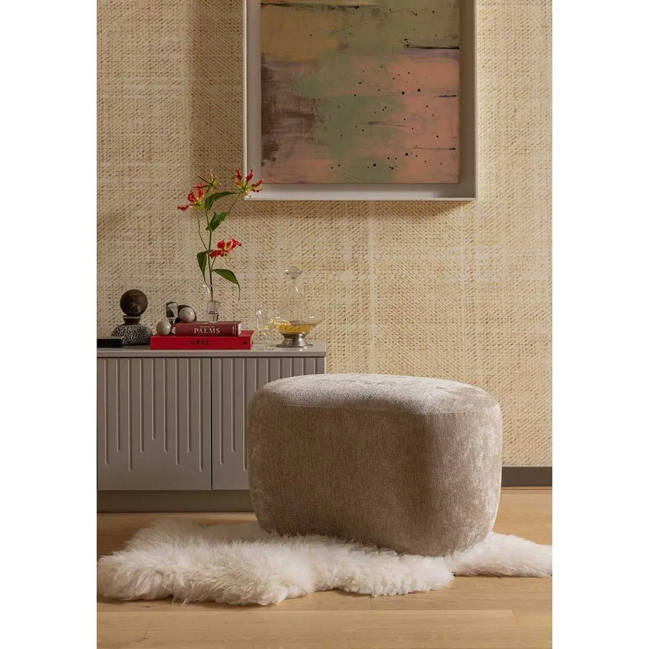 mutoni living Hocker Popular Natur> Hocker
