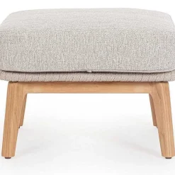 mutoni lifestyle Hocker Tamires Teakholz Beige> Gartenhocker