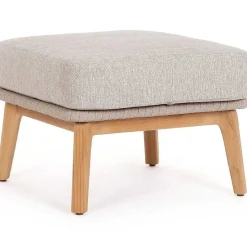 mutoni lifestyle Hocker Tamires Teakholz Beige><noscript><img width=