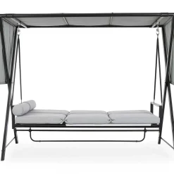 mutoni lifestyle Hollywoodschaukel Pompei 3-Sitzer Hellgrau 223X128><noscript><img width=