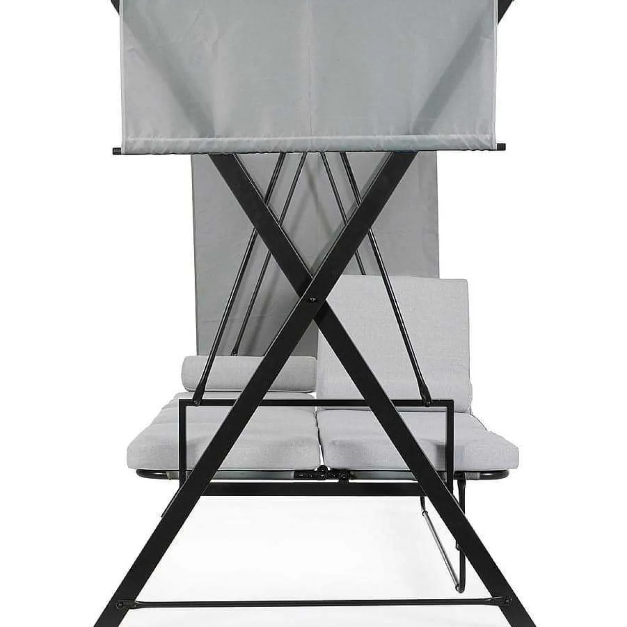 mutoni lifestyle Hollywoodschaukel Pompei 3-Sitzer Hellgrau 223X128> Hollywoodschaukel