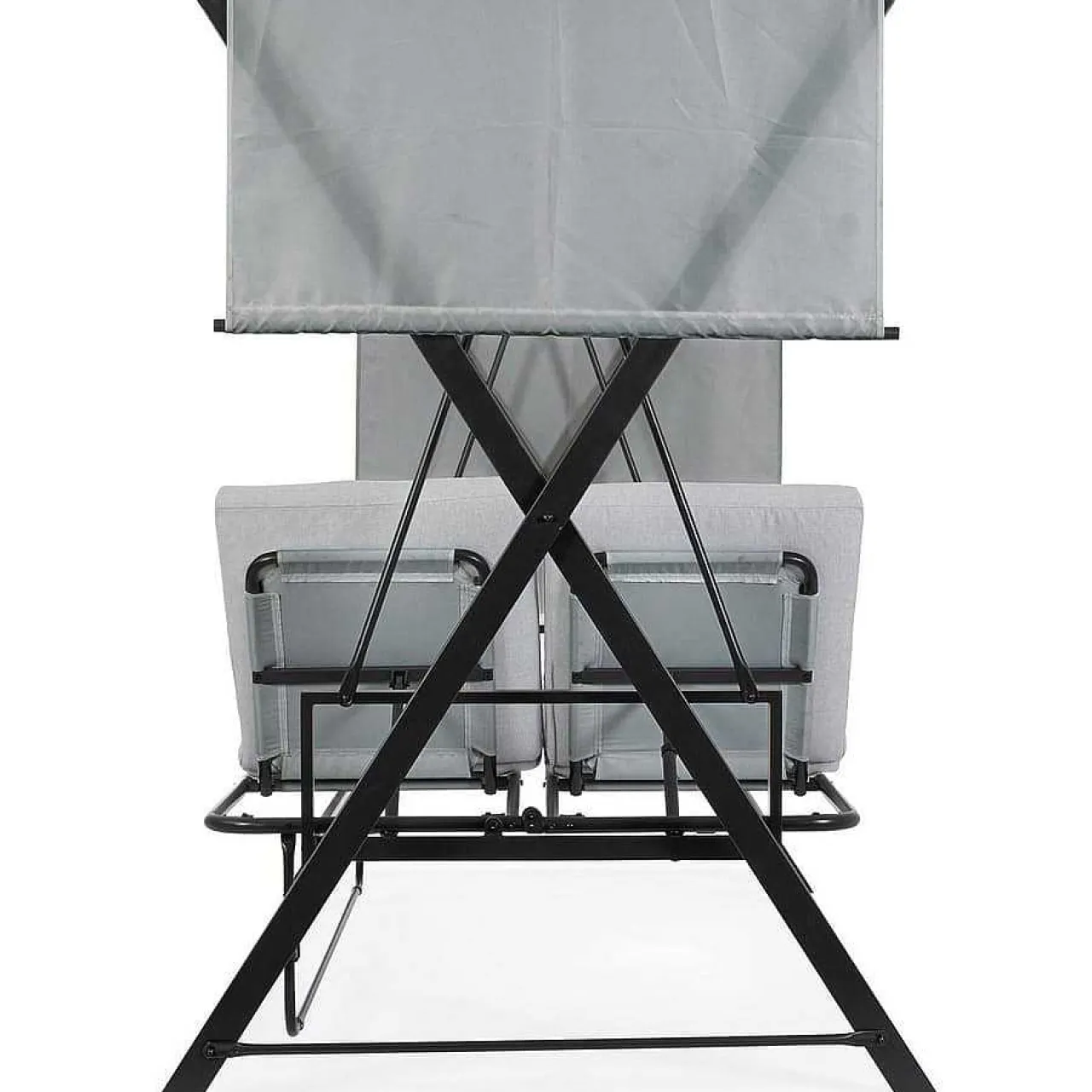 mutoni lifestyle Hollywoodschaukel Pompei 3-Sitzer Hellgrau 223X128> Hollywoodschaukel