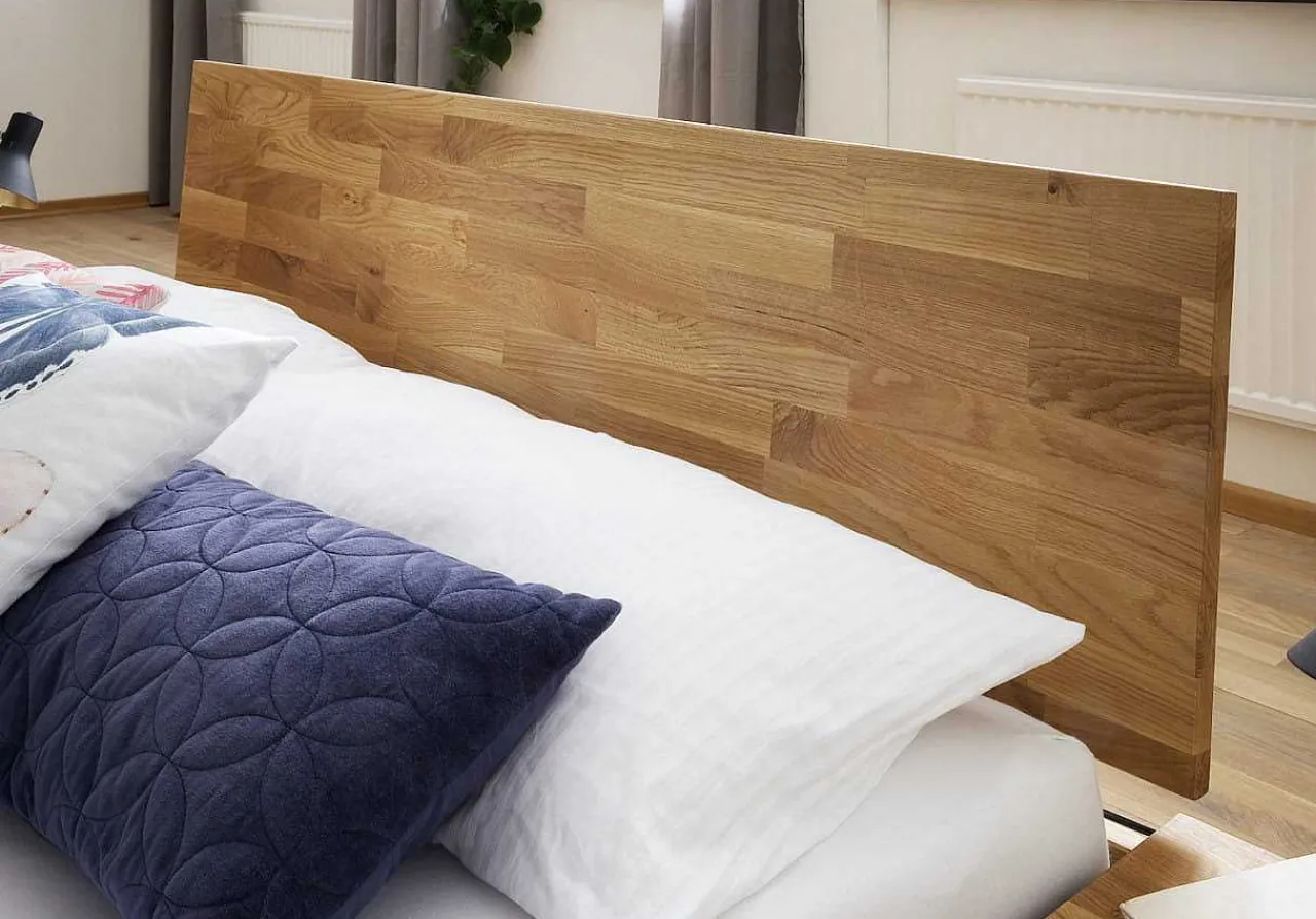mutoni exquisite Holzbett Calgary Ii Wildeiche Massiv> Betten