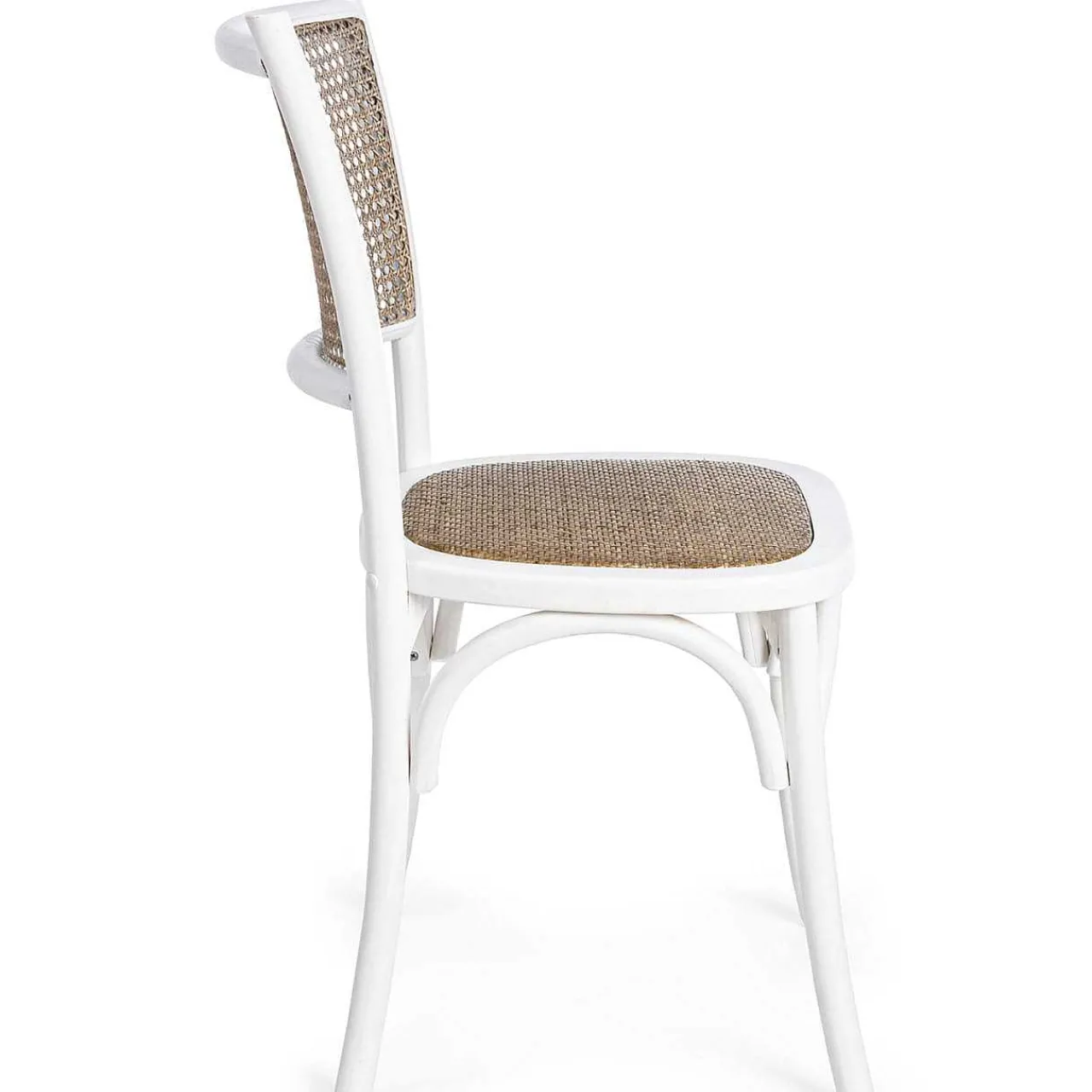 mutoni lifestyle Holzstuhl Carrel Weiss> Holzstühle