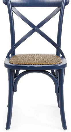 mutoni lifestyle Holzstuhl Cross Blau><noscript><img width=
