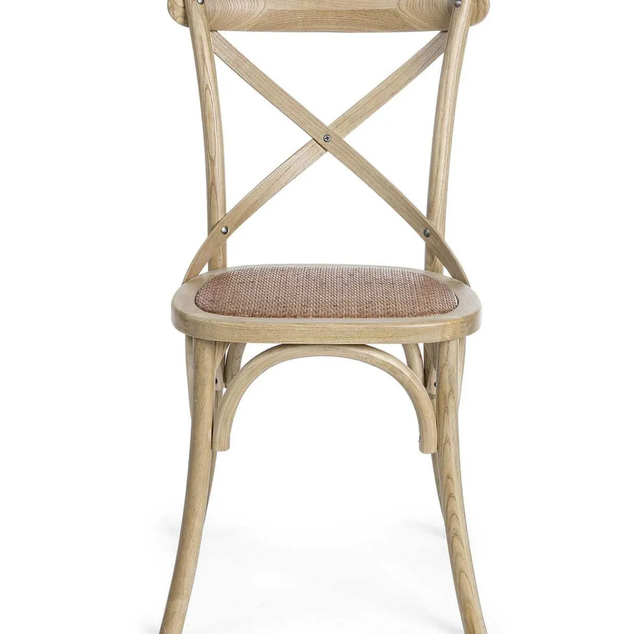 mutoni lifestyle Holzstuhl Cross Natur 52X51X87> Holzstühle