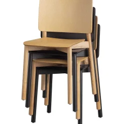 mutoni living Holzstuhl Karel Natur><noscript><img width=