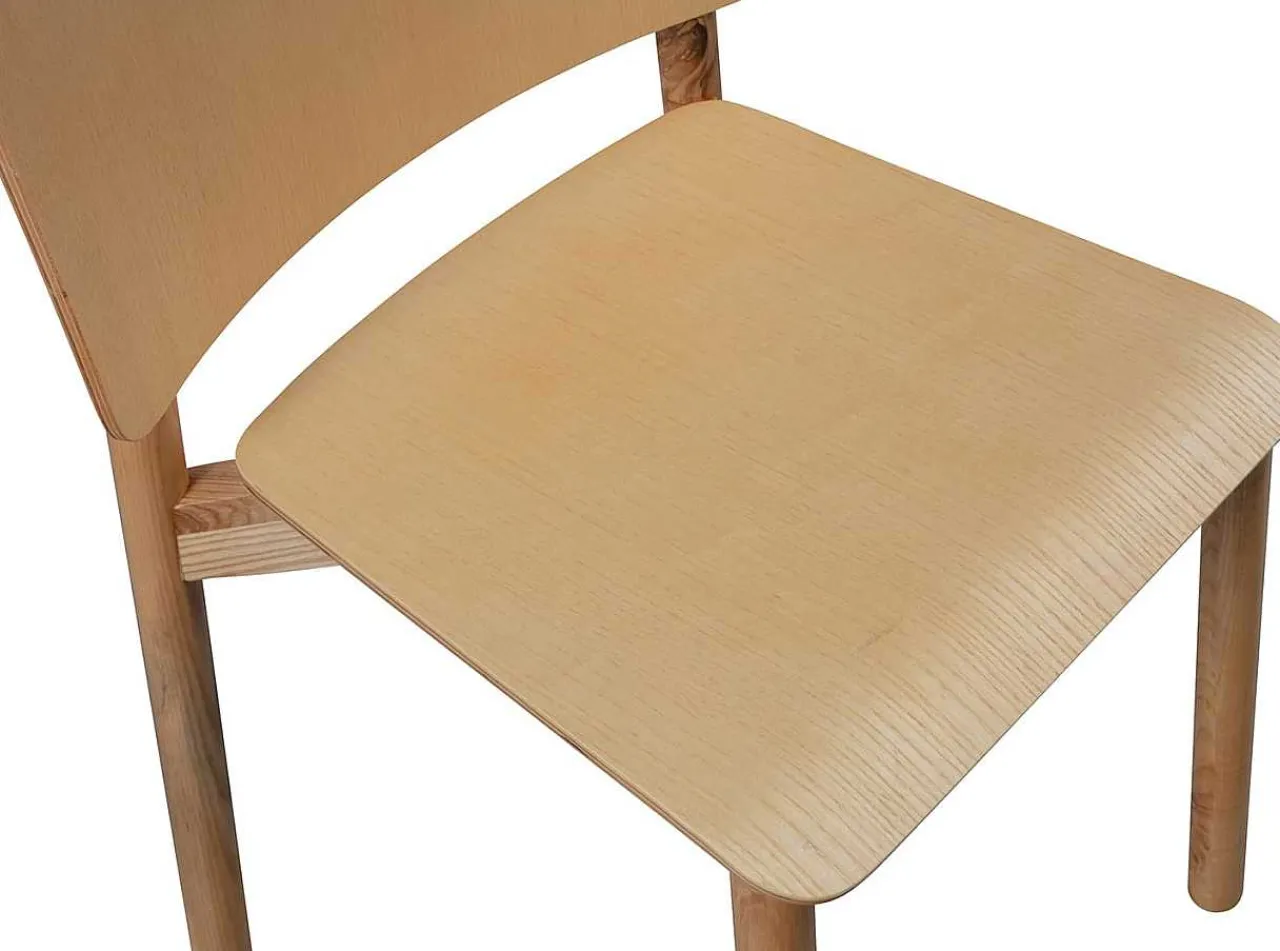 mutoni living Holzstuhl Karel Natur> Holzstühle
