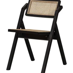 mutoni living Holzstuhl Weft Schwarz> Holzstühle