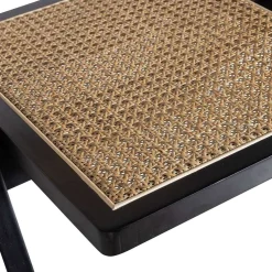 mutoni living Holzstuhl Weft Schwarz><noscript><img width=