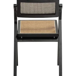 mutoni living Holzstuhl Weft Schwarz><noscript><img width=