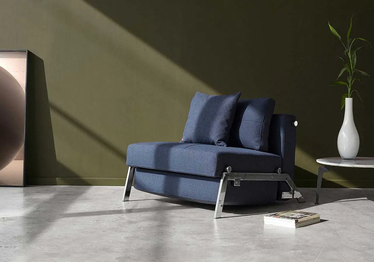 Innovation Living Innovation Sessel Cubed Chrome> Schlafsessel