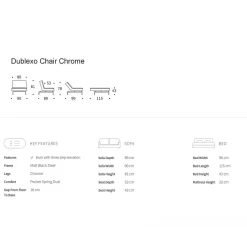 Innovation Living Innovation Sessel Dublexo Chrome><noscript><img width=