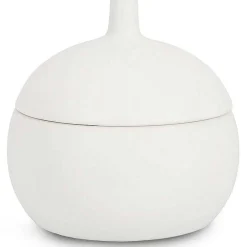 mutoni lifestyle Kerze Canister Mit Deckel Weiss Rund 14> Kerzen