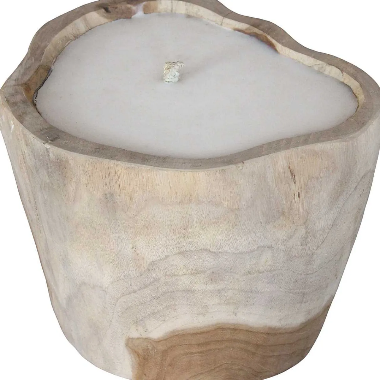 mutoni pleasure Kerze Verdania Teak Natur (4-Er Set)> Kerzen