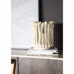 By-Boo Kerzenhalter Alba Beige> Windlichter & Teelichthalter
