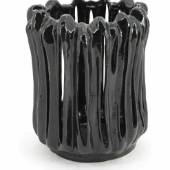 By-Boo Kerzenhalter Alba Schwarz> Windlichter & Teelichthalter