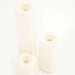 By-Boo Kerzenständer Cube Beige (3Er-Set)><noscript><img width=