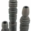 By-Boo Kerzenständer Totem Braun (3Er-Set)> Kerzenständer & -Halter