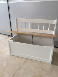 mutoni pleasure Kinder-Truhenbank Vesper Nadelholz Natur 60> Bänke