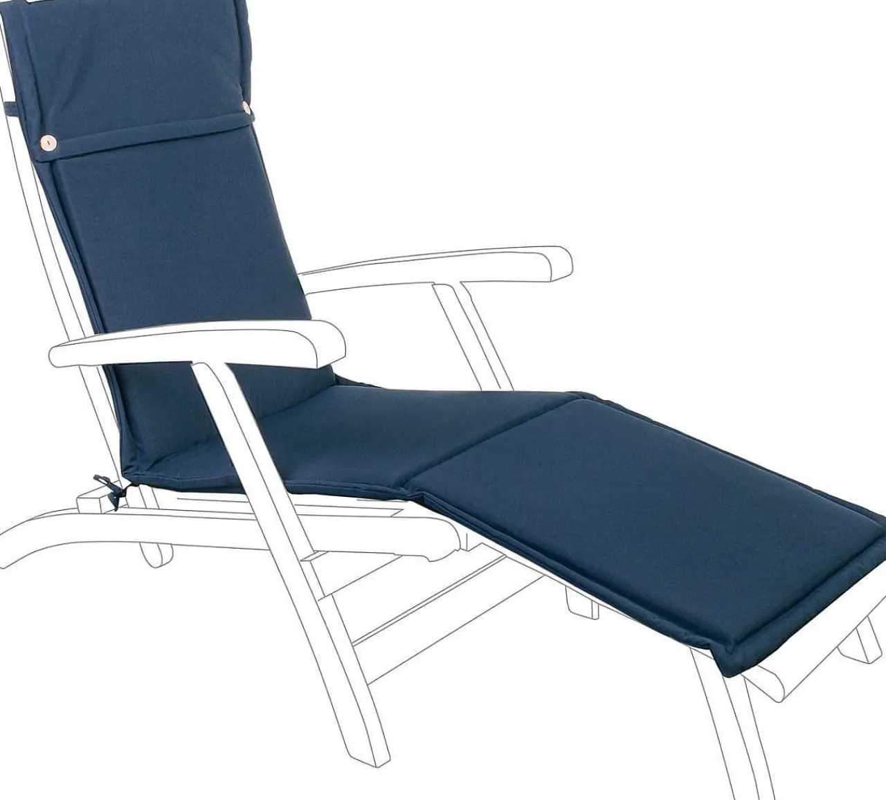 mutoni lifestyle Kissen Blue Steamer> Kissen Gartenmöbel