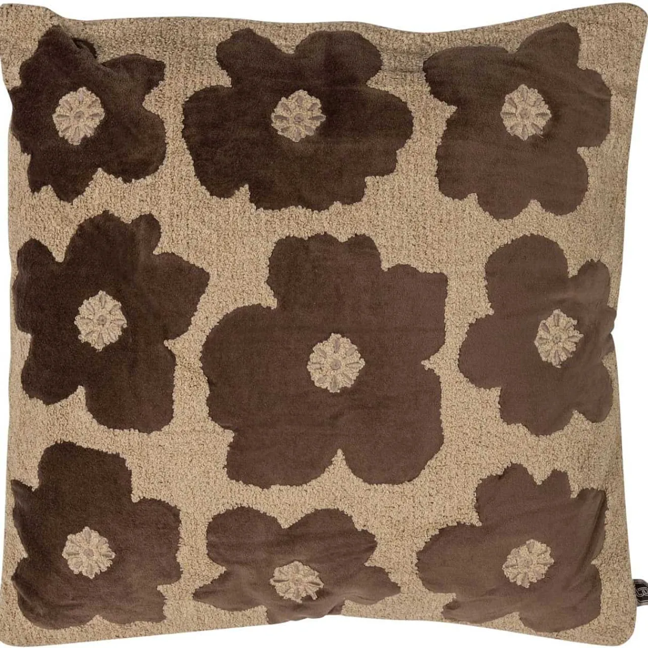 mutoni living Kissen Splendor Sand/Braun 50X50> Kissen