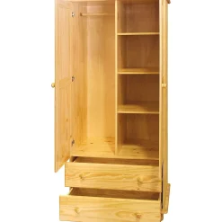 mutoni sweet home Kleiderschrank Bronda Kiefernholz Natur 177><noscript><img width=