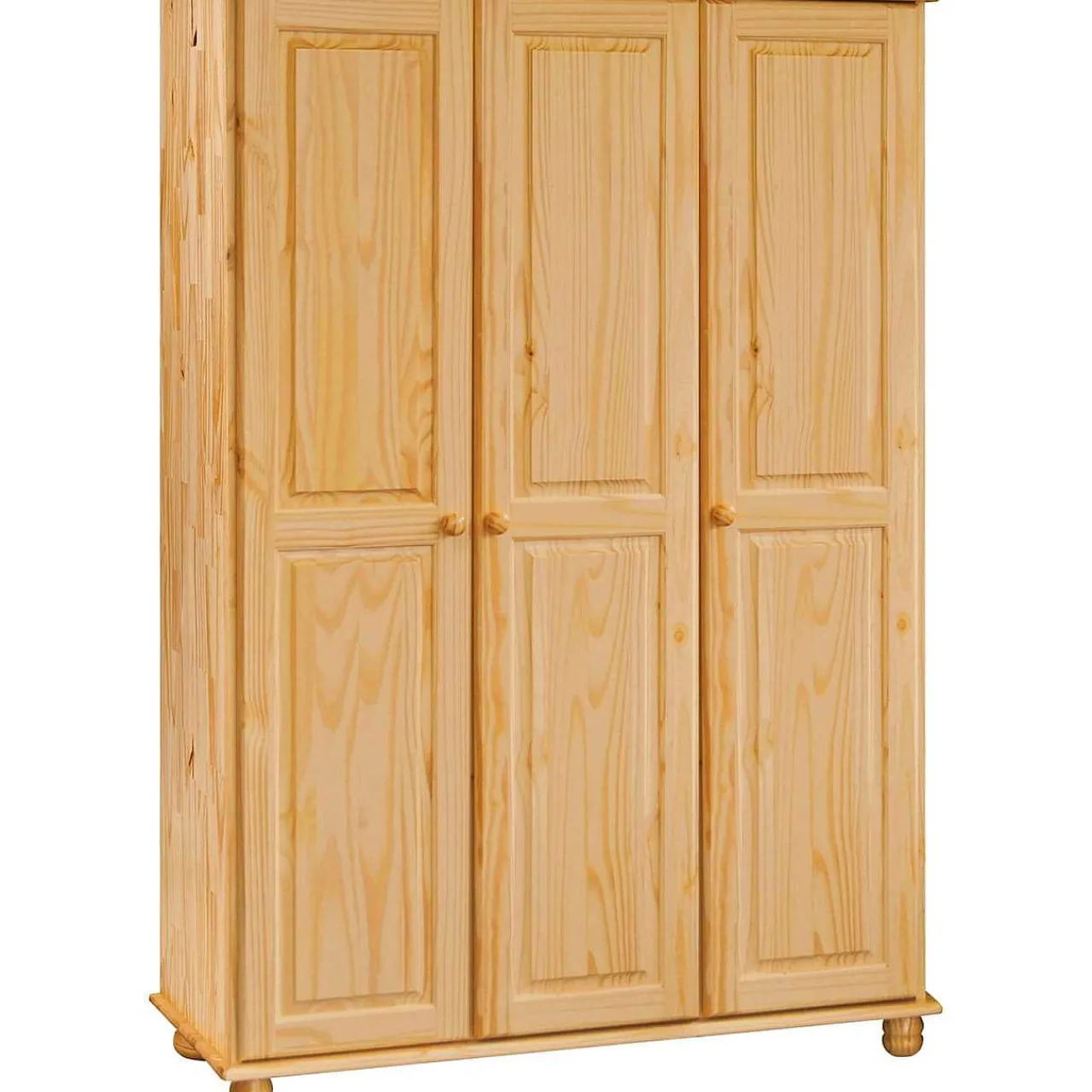 mutoni sweet home Kleiderschrank Bronda Kiefernholz Mit 3 Turen Natur 178> Kleiderschränke