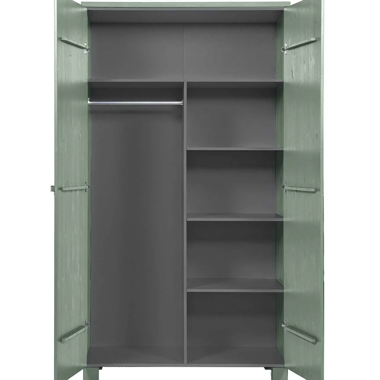 mutoni living Kleiderschrank Dennis Kiefer Jade 111X202> Kleiderschränke
