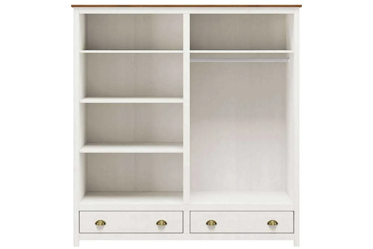mutoni trend Kleiderschrank Kiefer Massiv 176X54X185> Kleiderschränke