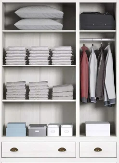 mutoni trend Kleiderschrank Kiefer Massiv 136X54X185><noscript><img width=