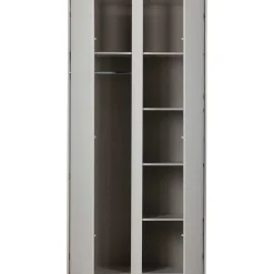 mutoni living Kleiderschrank Maevy Kiefer Cloud Grey 200X100><noscript><img width=