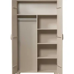 mutoni living Kleiderschrank Noah Kiefer Geburstet Dust 200X110> Kleiderschränke
