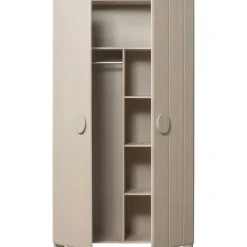 mutoni living Kleiderschrank Noah Kiefer Geburstet Dust 200X110><noscript><img width=