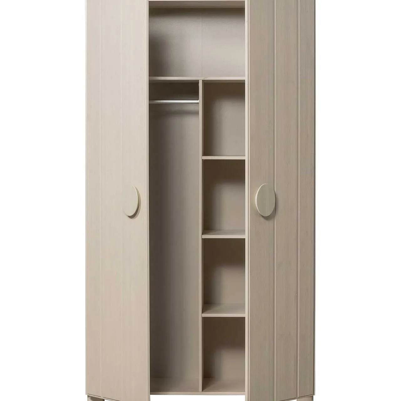 mutoni living Kleiderschrank Noah Kiefer Geburstet Dust 200X110> Kleiderschränke