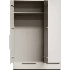 mutoni living Kleiderschrank Pure 3-Turig Kiefer Dust 142X215><noscript><img width=