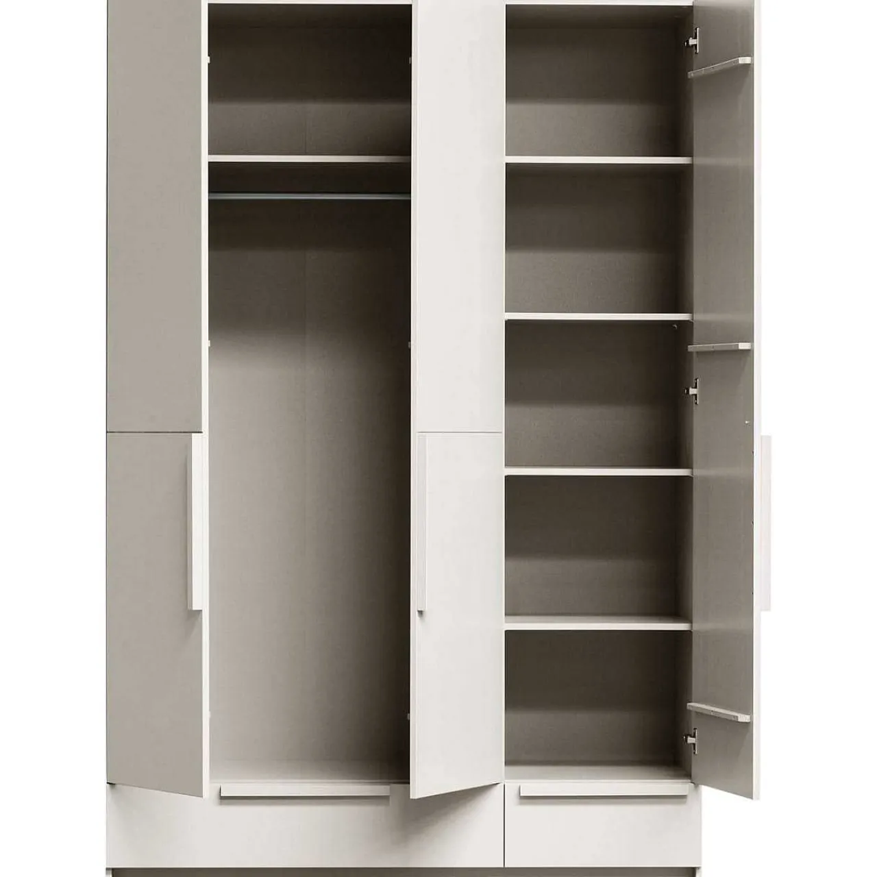 mutoni living Kleiderschrank Pure 3-Turig Kiefer Dust 142X215> Kleiderschränke