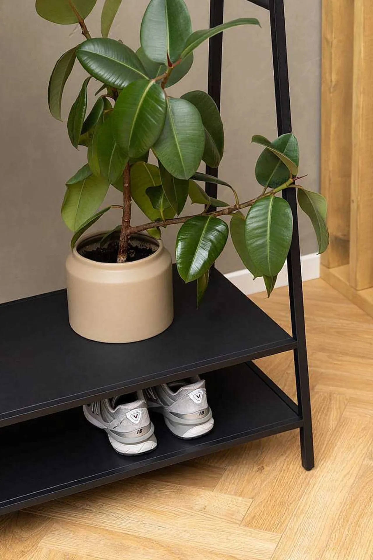mutoni scandi Kleiderständer Skjern Stahl Schwarz 170> Garderoben & Kleiderständer