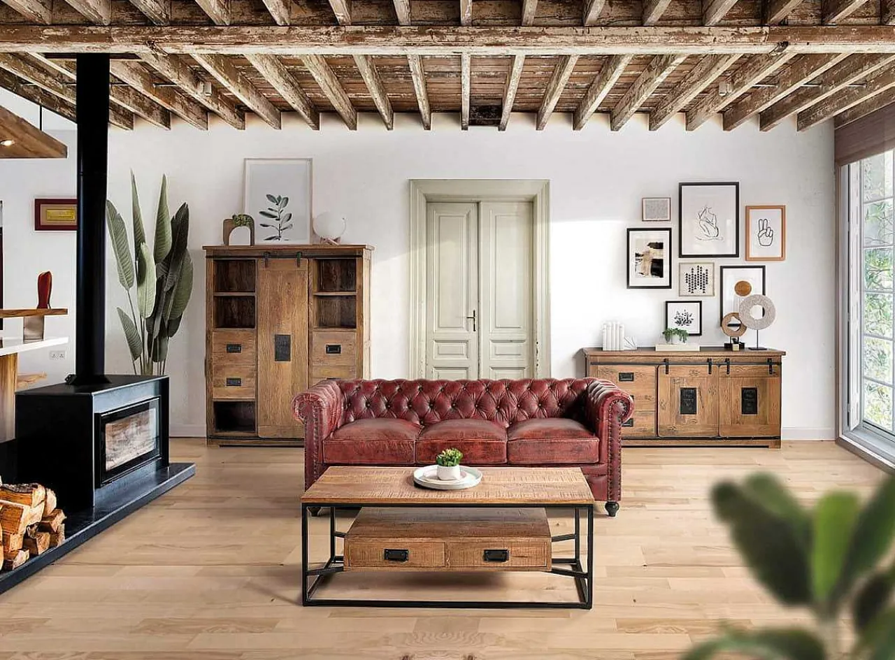 mutoni inspiration Kommode Acia Akazienholz Natur 165X80> Kommoden