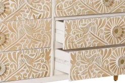 mutoni inspiration Kommode Antigua Mangoholz Weiss 170X80><noscript><img width=