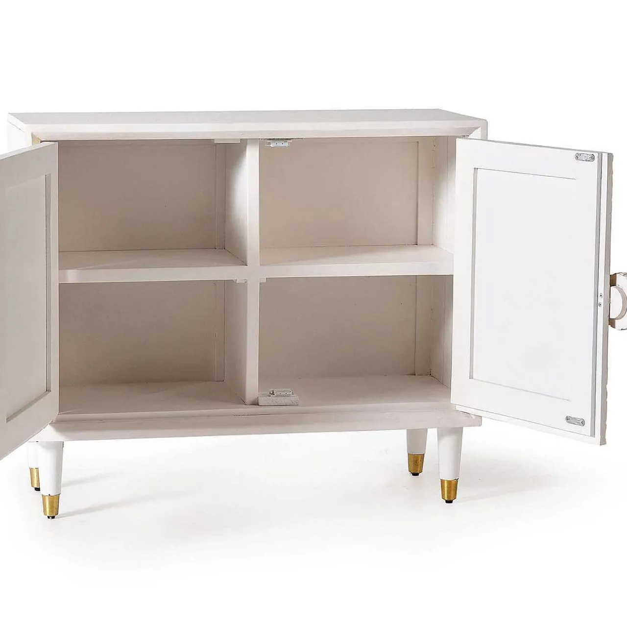 mutoni inspiration Kommode Antigua Mangoholz Weiss 90X76> Kommoden