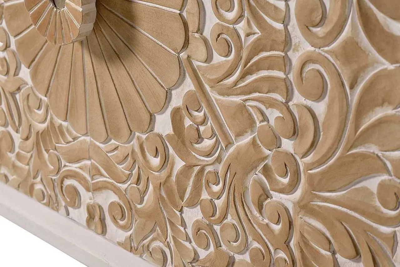 mutoni inspiration Kommode Antigua Mangoholz Weiss 90X76> Kommoden