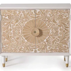 mutoni inspiration Kommode Antigua Mangoholz Weiss 90X76><noscript><img width=
