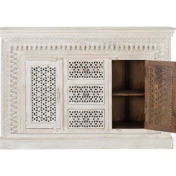 mutoni inspiration Kommode Antique Mangoholz Antikweiss 150X100><noscript><img width=