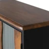 mutoni inspiration Kommode Cura Mangoholz Schwarz 87X90> Kommoden