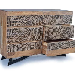 mutoni inspiration Kommode Dera Akazienholz Natur 125X86><noscript><img width=