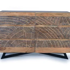 mutoni inspiration Kommode Dera Akazienholz Natur 125X86><noscript><img width=
