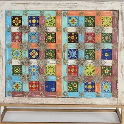 mutoni inspiration Kommode Dera Mangoholz Mehrfarbig 90X90><noscript><img width=