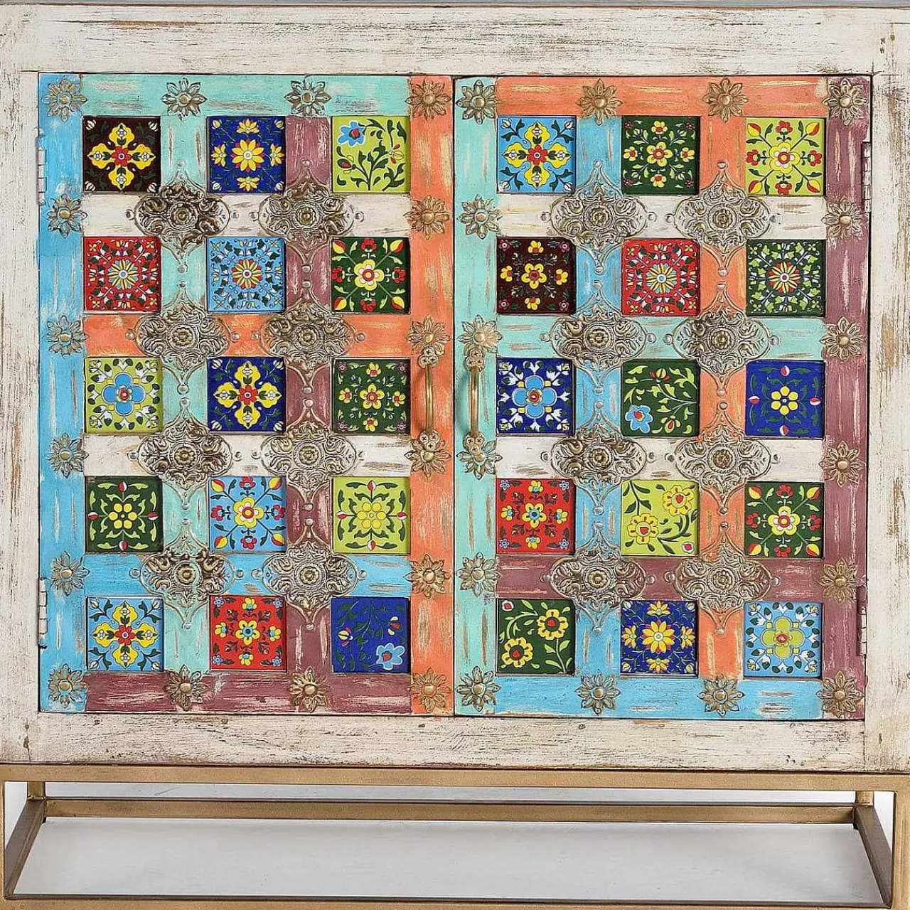 mutoni inspiration Kommode Dera Mangoholz Mehrfarbig 90X90> Kommoden
